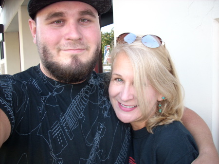 My son, Matthew, and me at Foghat 08
