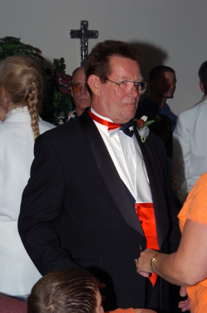 My dad at my wedding July 4, 2006