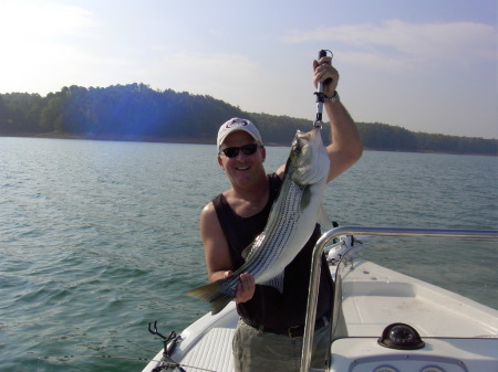 Lake Lanier,Ga 18lb. 08/20/08