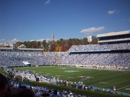 Sea of Carolina blue!