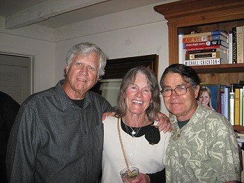 With Mike and Pat (Owings) Roth, April 2008