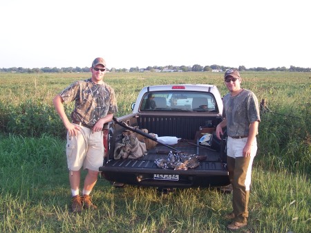 A SUCCESSFUL DOVE HUNT. SEPT 2008