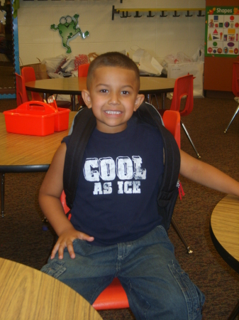 My Grandson Rodney - 1st day of Kindergarten