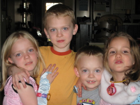 The four grandkids that live with us