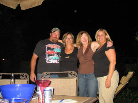 Richard DeWitt, Sharon, Cindy, Susan - Jul 08