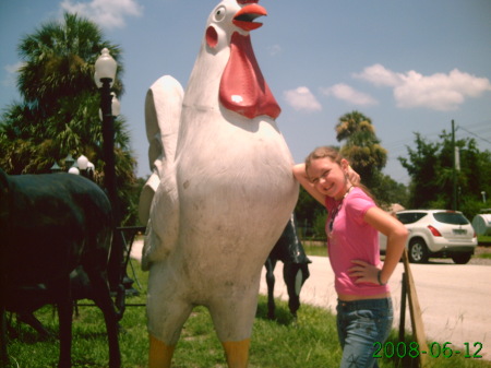 Rachel and the giant Rooster