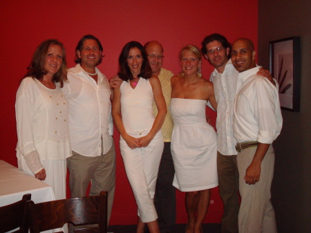 Friends at The White Party