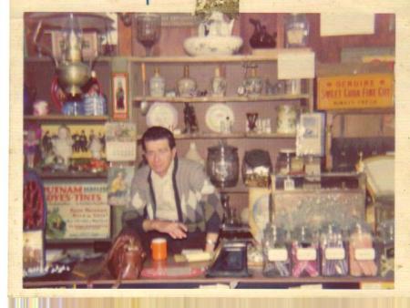 Jim Hughes   & our Antique shop!!