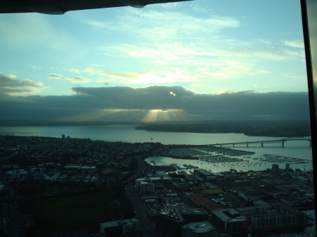 Taken from Sky City in Auckland