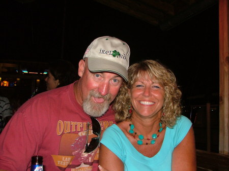 Me & Greg at Red's Ice House in Charleston S.C