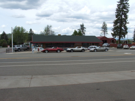 my money pit, deuel's diner. burney, ca.