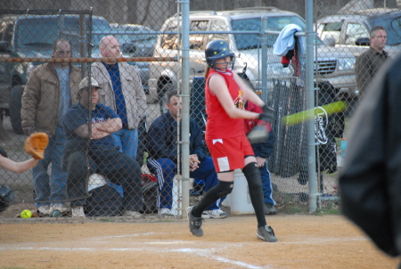 Devan playing for the High Point Heat 2008