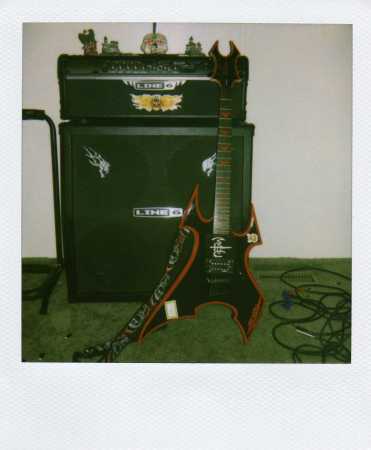 my guitar and half-stack