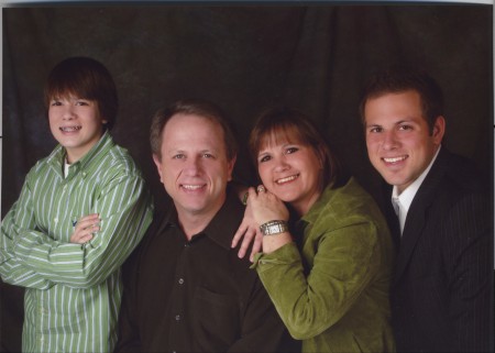 Christmas card photo, 2005