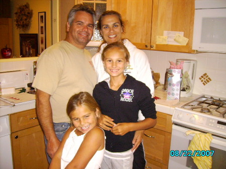 My daughter, her husband, and the girls