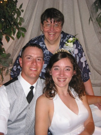 With Niece and Her New Husband 2004