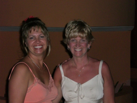 Maryann on left, my friend & neighbor Laurie