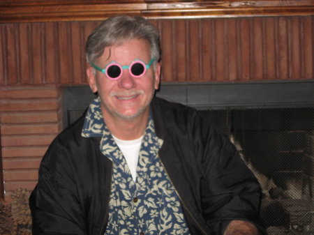 Bob in his granddaughters sun glasses