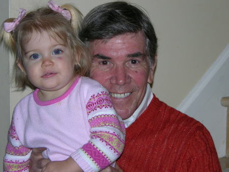 Larry and grand daughter