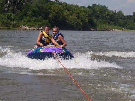 River fun Marissa & Alicia