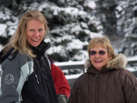 ME & MOM AT SNOWBIRD