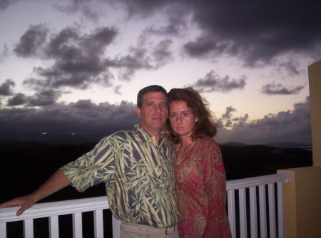 Wife Henrice and I. Puerto Rico - 2007
