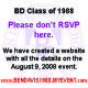 VISIT www.bendavis1988.myevent.com for DETAILS reunion event on Aug 9, 2008 image