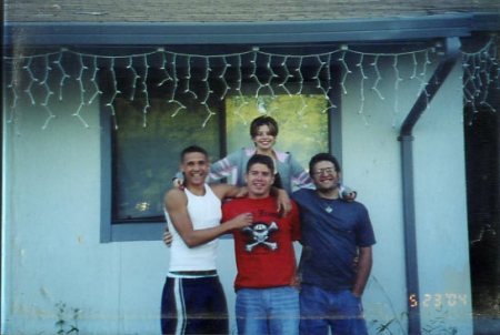 my children russ, sean, brandi and chand