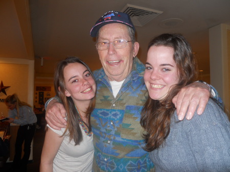 Hannah, Dad and Sadie 2011