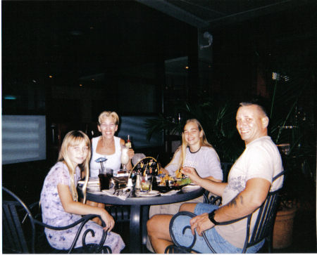 Dinner at Waikiki Beach