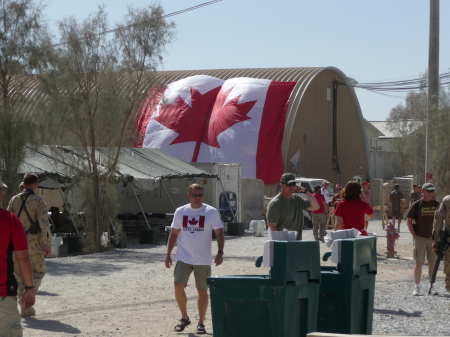 Canada Day 2010 in Kandahar, Afghanistan