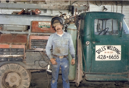 Me and my first welding truck