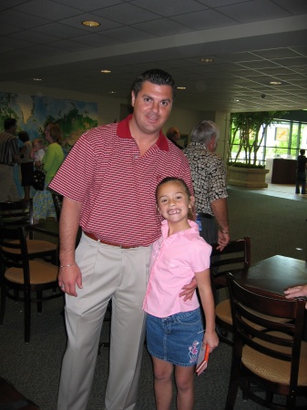 Jourdan And Me at Her Baptism