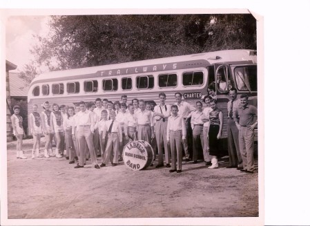 LaBelle High School Band Makes a Trip in 1950s