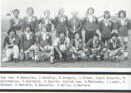 Soccer '77-'78 Team