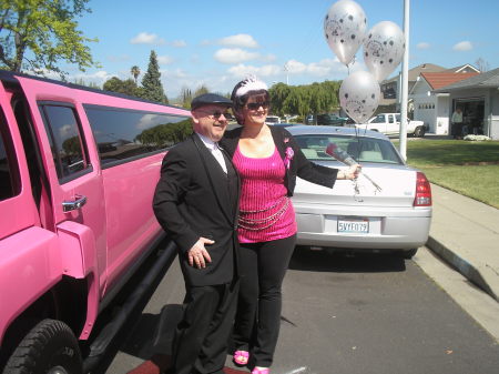 My Pink Limo w/ driver