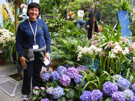 Denise at the Arboretum, Wash. D.C.