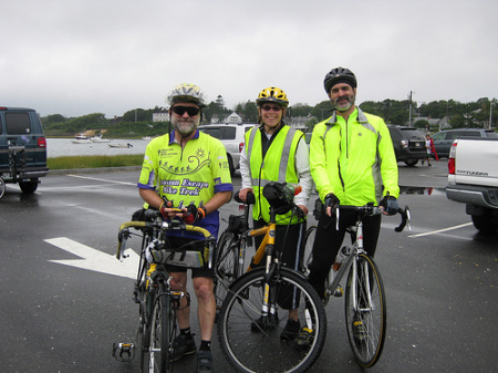 cycling with friends