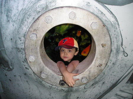 First trip to the Aquarium 7/3/08