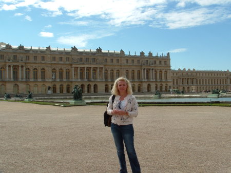 Marci at Versailles, France