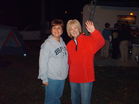 Camping trip - Laura and Mary