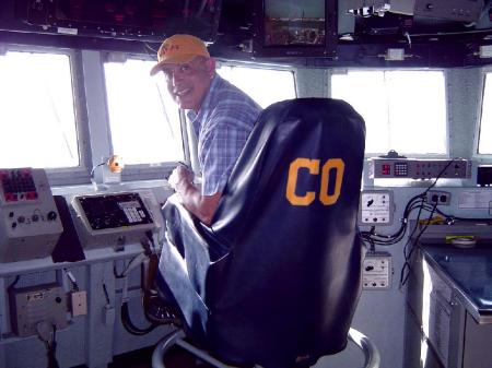 On the McCampbell (Navy Destroyer)