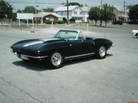 1966 Corvette at car show back east.