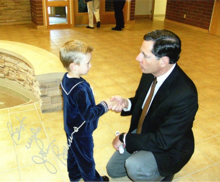 Rocco meeting Sentaor John Barrasco