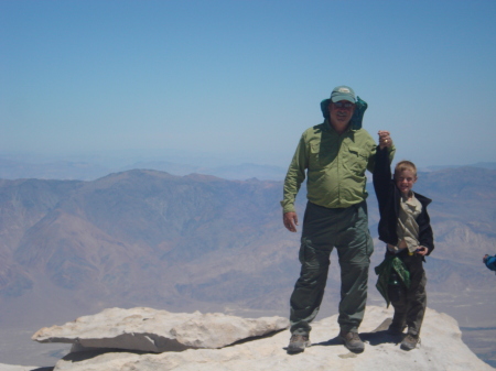 On top of Mt. Whitney