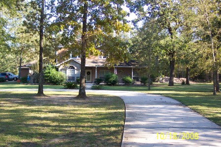Our home in Magnolia
