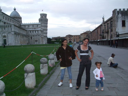 Girls at Pisa
