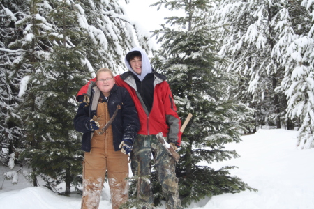 2007 Christmas Tree hunt