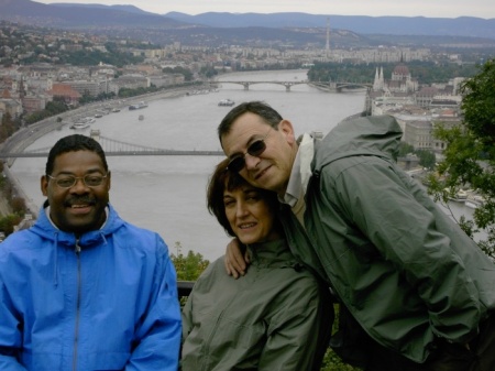 Danube River over Budapest, Hungary