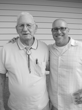 Scott with my Grandpa Doc